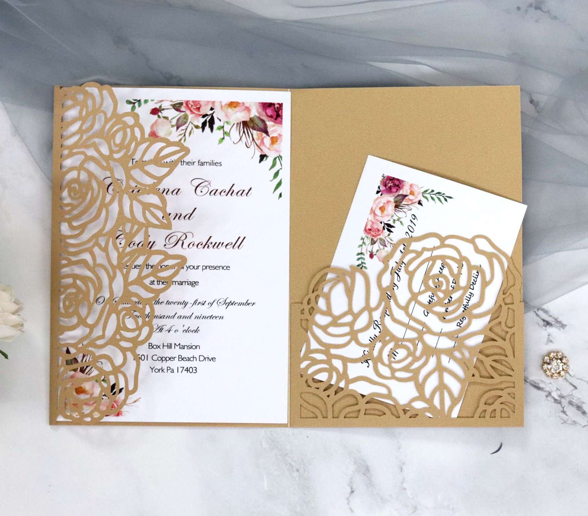 wedding card